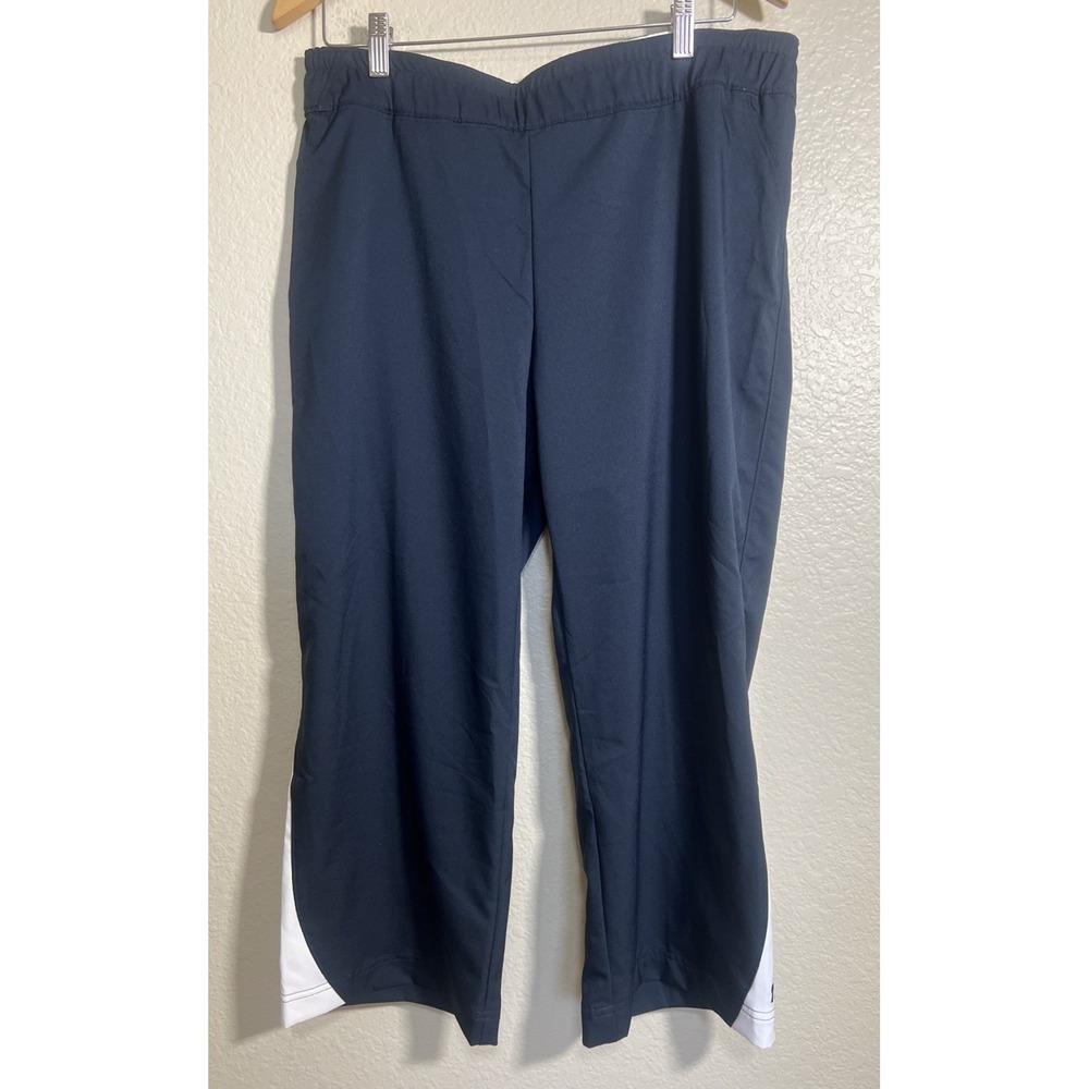 Nike Track Sweat Pants Large 12-14 Navy Pull On Athletic‎ Running